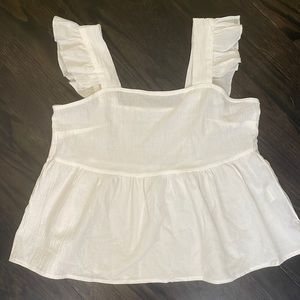 White tank top